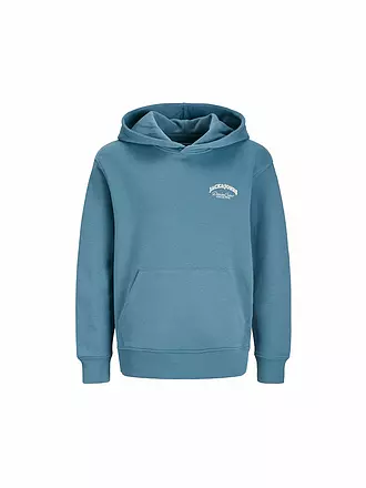 JACK & JONES | Sweat à capuche garçon - Hoodie JJEBRANDES | petrol